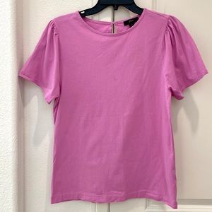 J Crew Puff Sleeve Tee